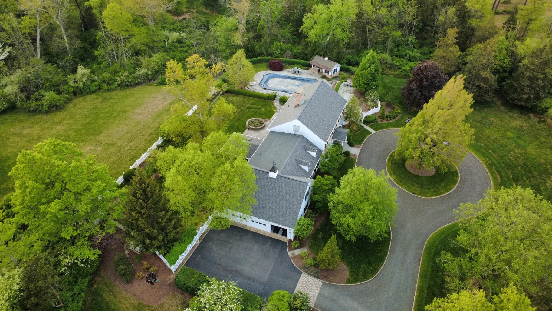 Residential roofing project detail